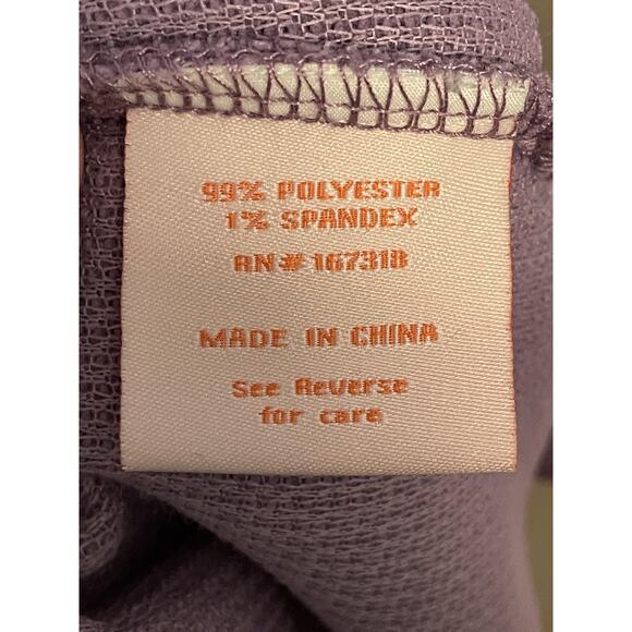 Negative Space Shorts Mens Medium Purple Ribbed Lounge Drawstring Pockets - Picture 9 of 10